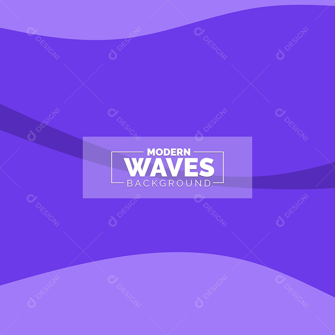 Plano de Fundo Ondas Modernas Roxo Ilustração Vetor EPS