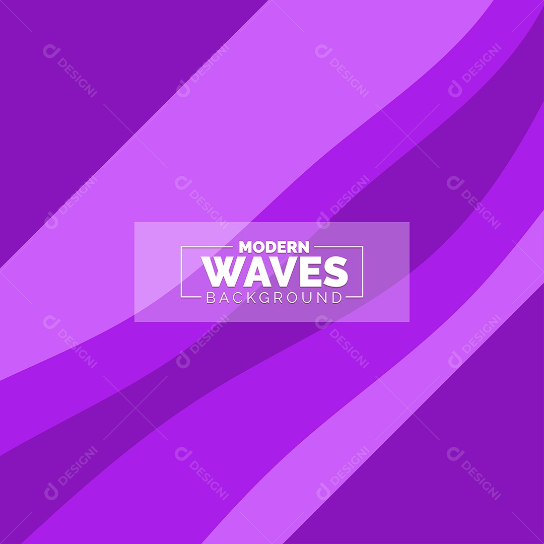 Plano de Fundo Ondas Modernas Roxo Ilustração Vetor EPS