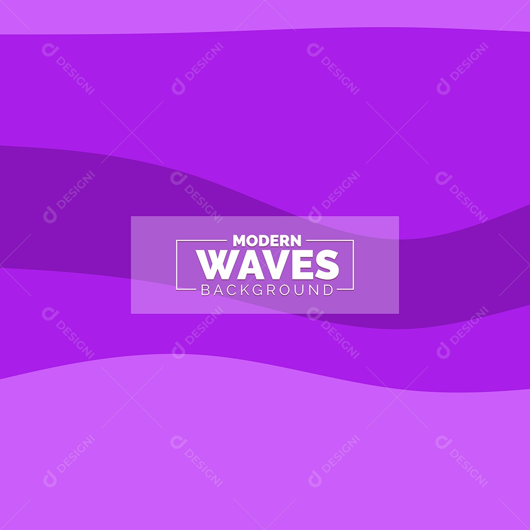 Plano de Fundo Ondas Modernas Roxo Ilustração Vetor EPS