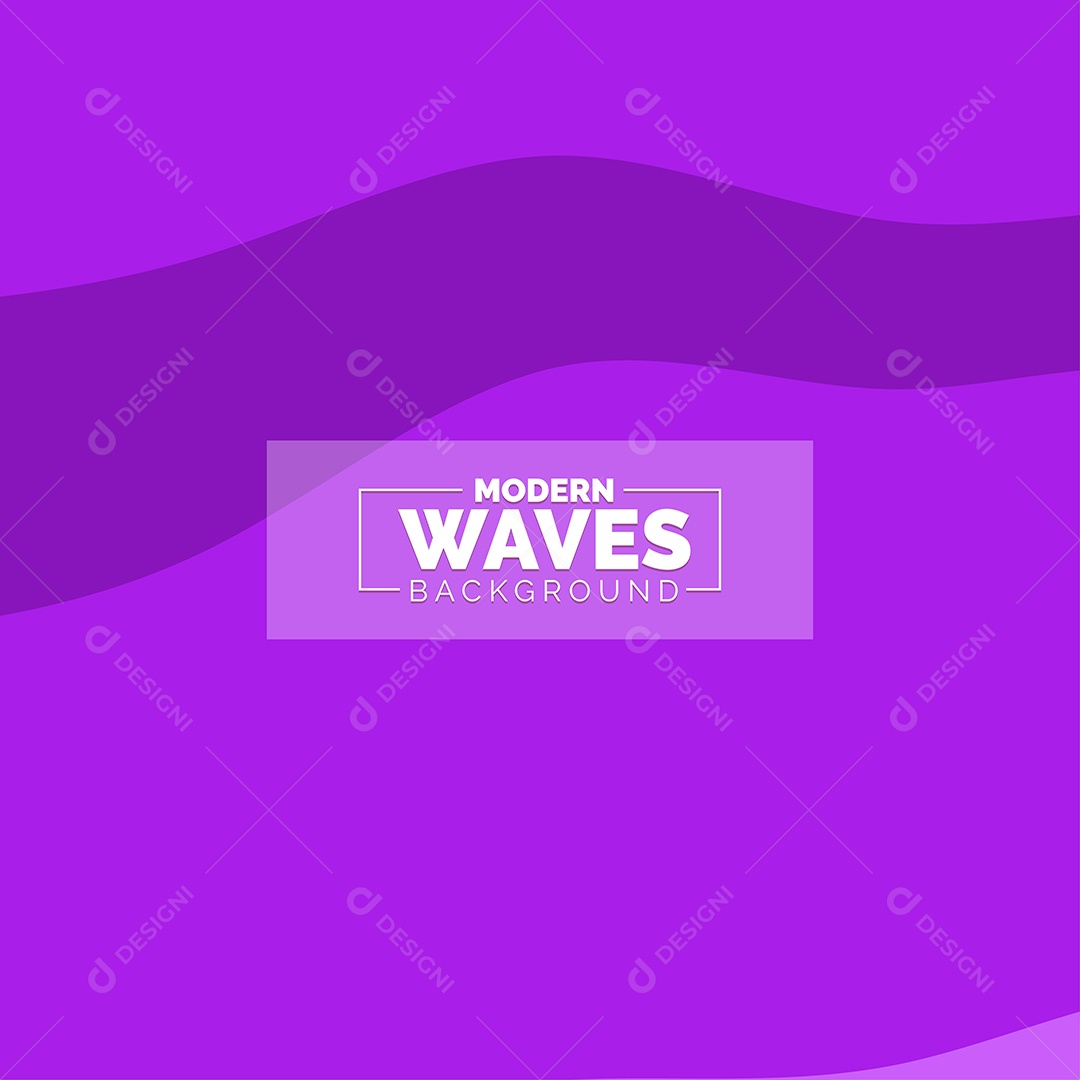 Plano de Fundo Ondas Modernas Roxo Ilustração Vetor EPS