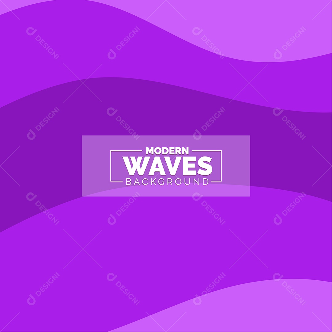 Plano de Fundo Ondas Modernas Roxo Ilustração Vetor EPS