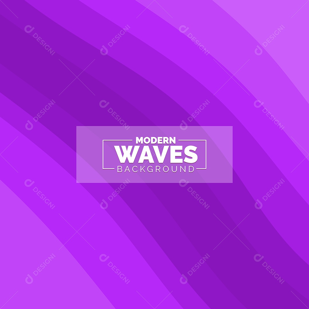 Plano de Fundo Ondas Modernas Roxo Ilustração Vetor EPS