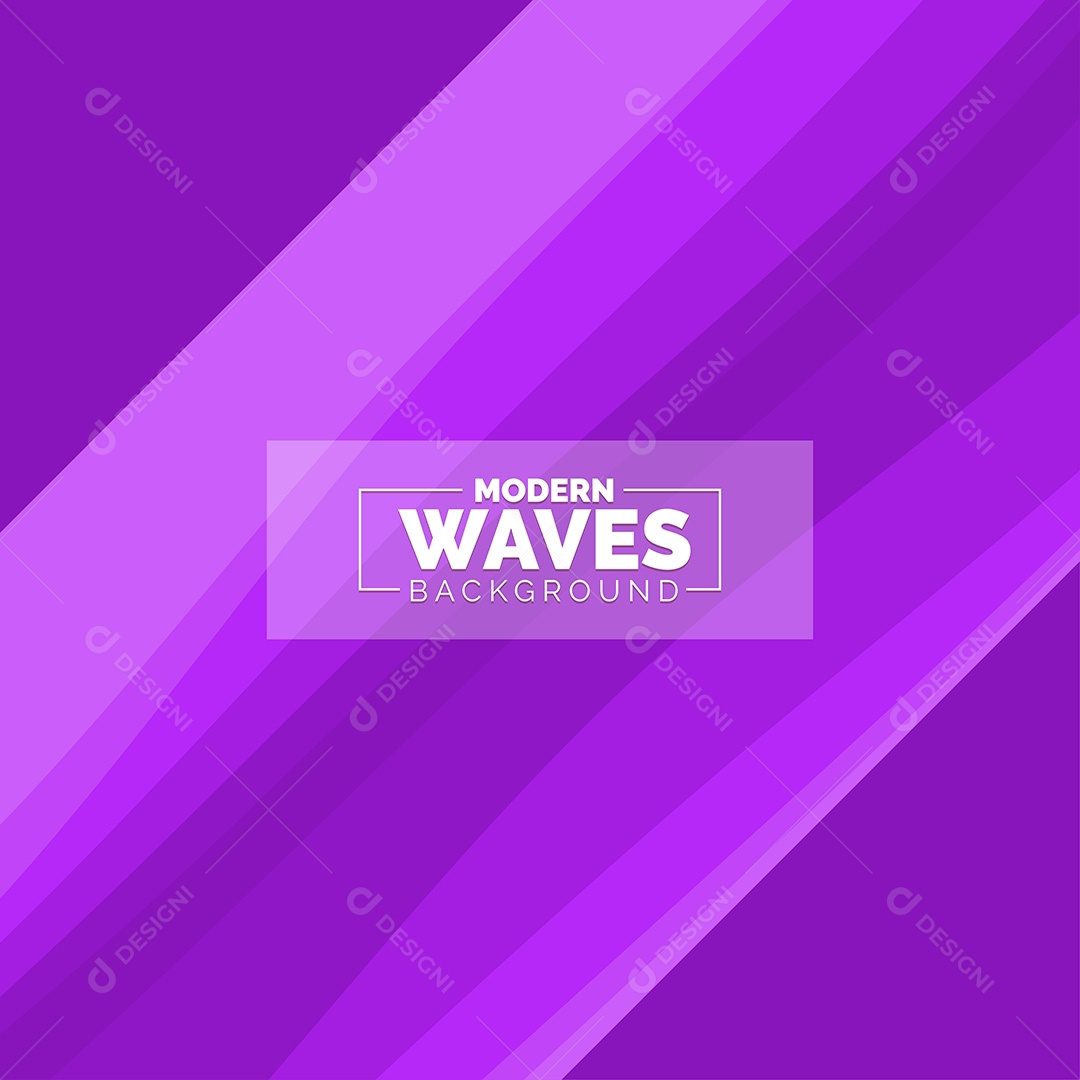 Plano de Fundo Ondas Modernas Roxo Ilustração Vetor EPS