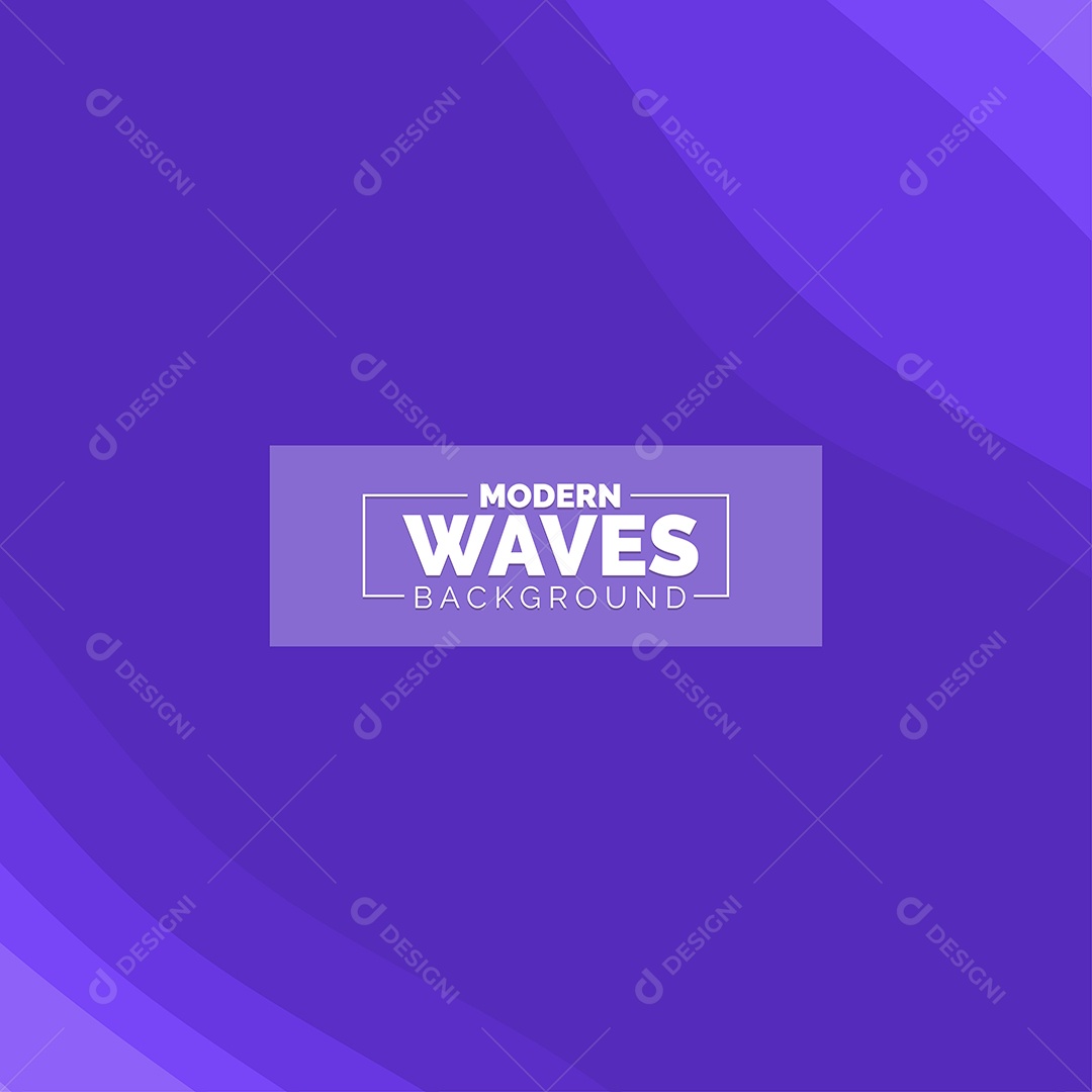 Plano de Fundo Ondas Modernas Roxo Ilustração Vetor EPS