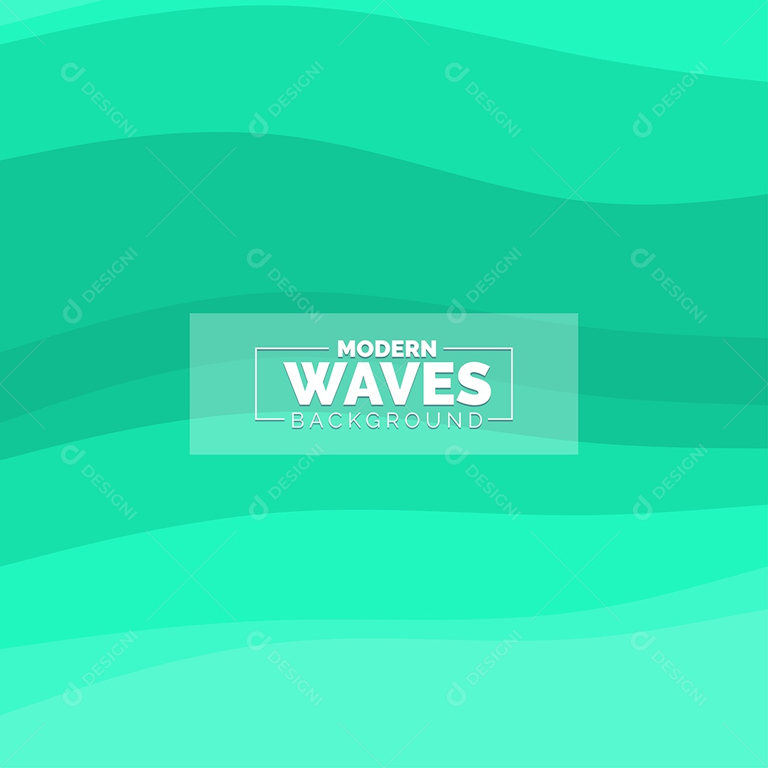 Plano de Fundo Ondas Modernas Azul Marinho Ilustração Vetor EPS