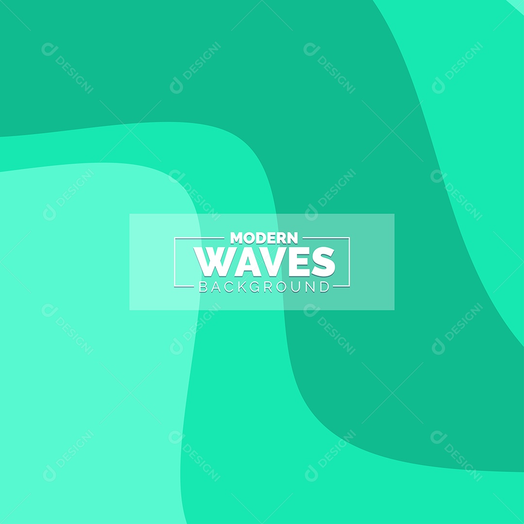 Plano de Fundo Ondas Modernas Azul Marinho Ilustração Vetor EPS