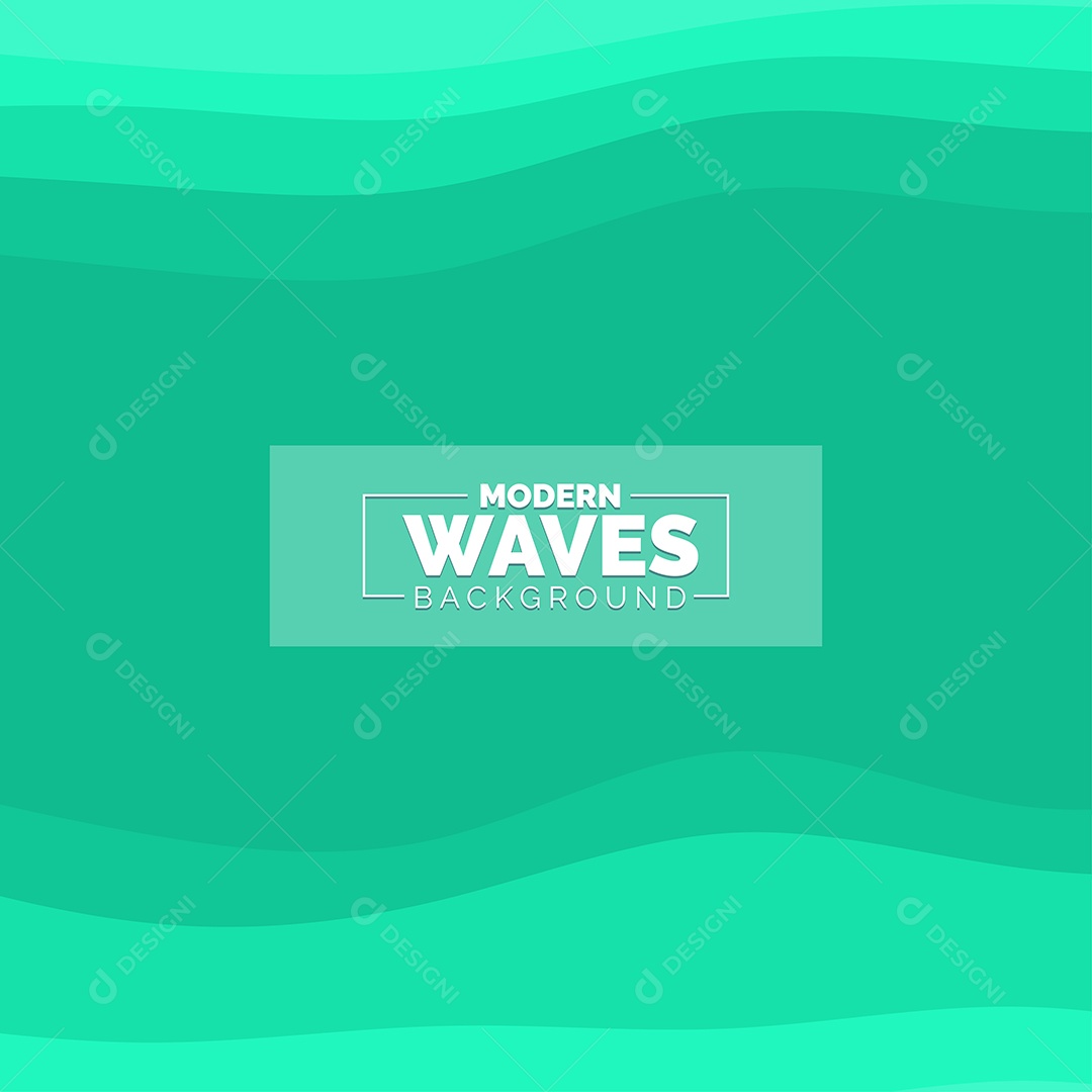 Plano de Fundo Ondas Modernas Azul Marinho Ilustração Vetor EPS