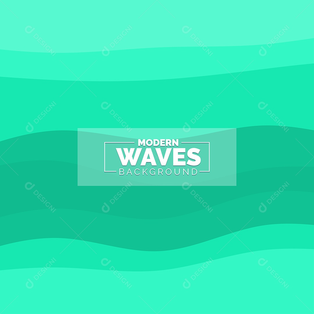 Plano de Fundo Ondas Modernas Azul Marinho Ilustração Vetor EPS