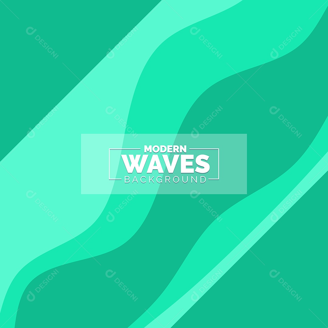 Plano de Fundo Ondas Modernas Azul Marinho Ilustração Vetor EPS