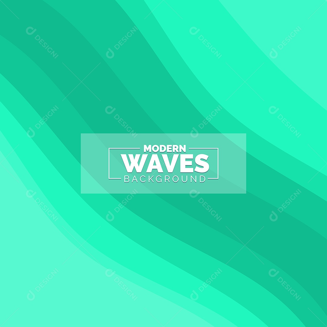 Plano de Fundo Ondas Modernas Azul Marinho Ilustração Vetor EPS