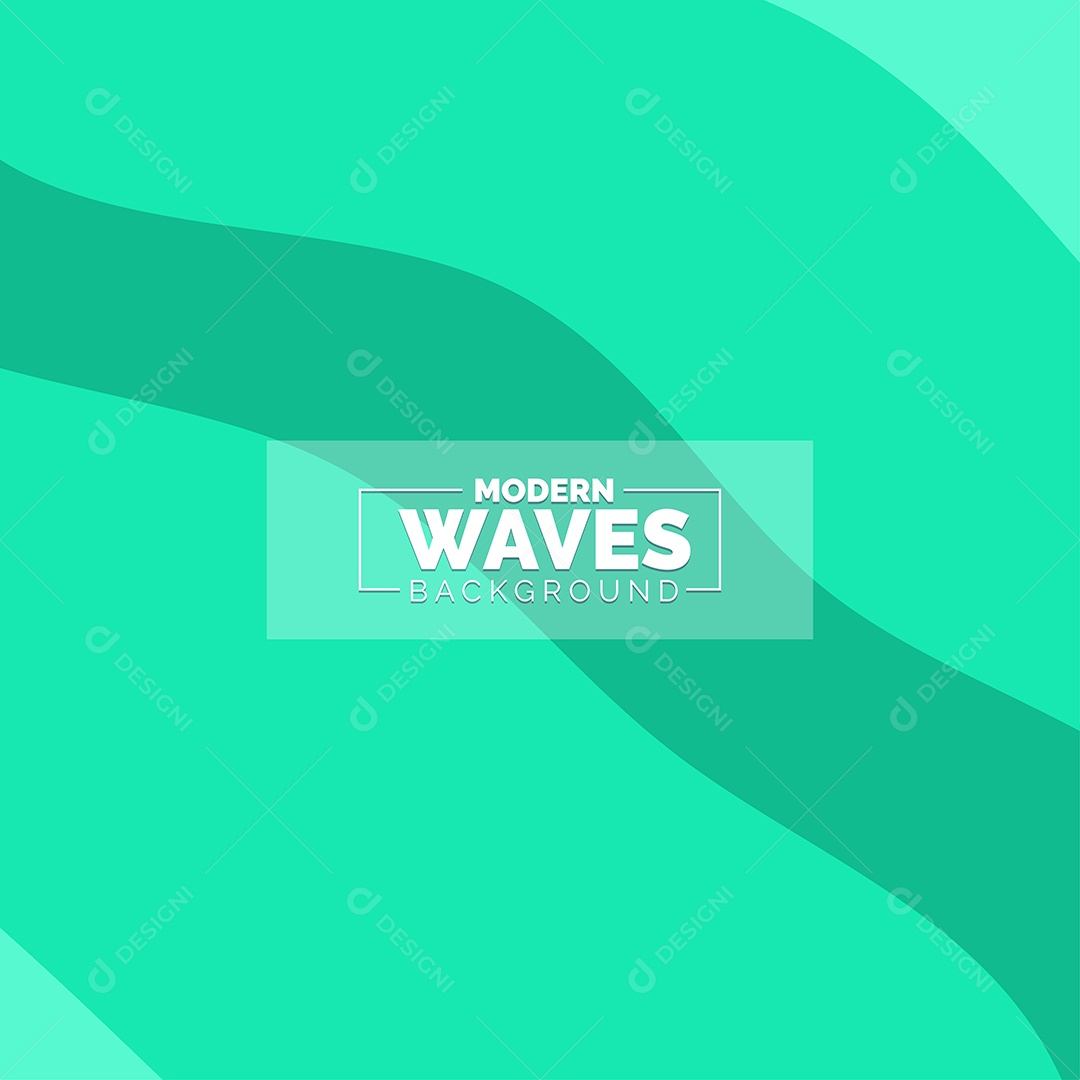 Plano de Fundo Ondas Modernas Azul Marinho Ilustração Vetor EPS