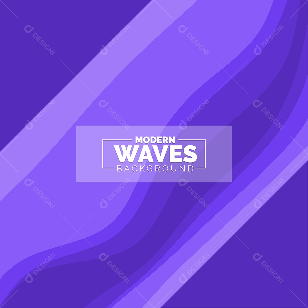 Plano de Fundo Ondas Modernas Roxo Ilustração Vetor EPS