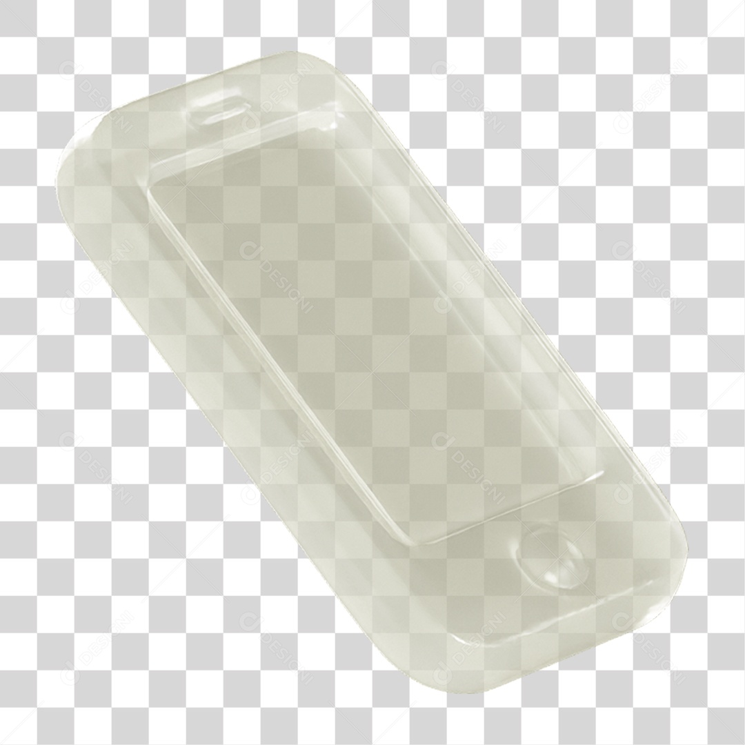 Ícone 3D Aparelho Celular PNG Transparente