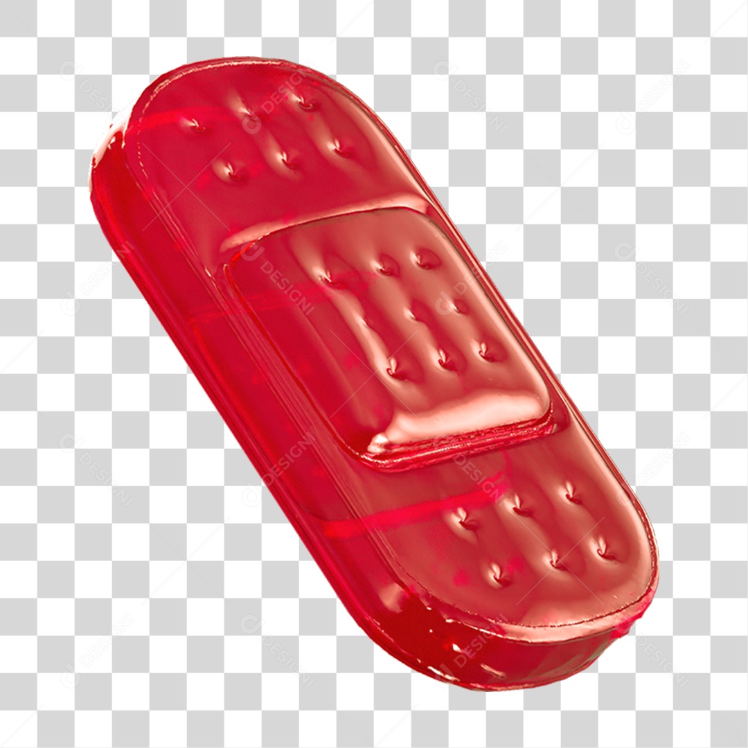 Ícone 3D Curativo PNG Transparente