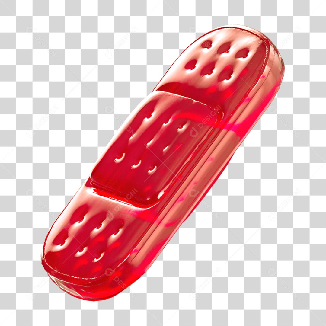 Ícone 3D Curativo PNG Transparente
