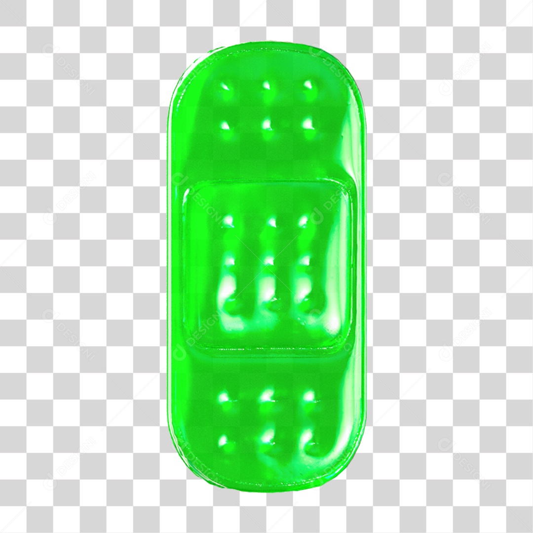 Ícone 3D Curativo PNG Transparente