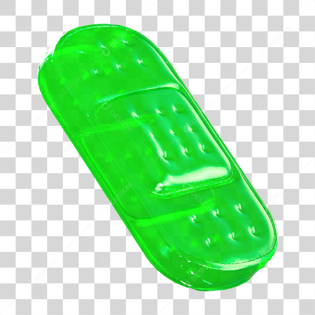 Ícone 3D Curativo PNG Transparente