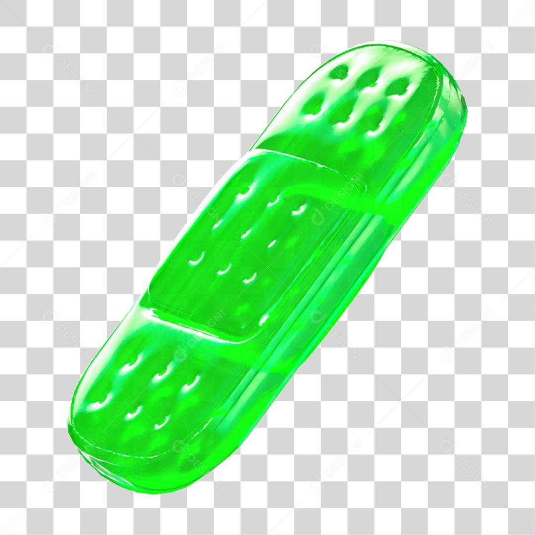 Ícone 3D Curativo PNG Transparente