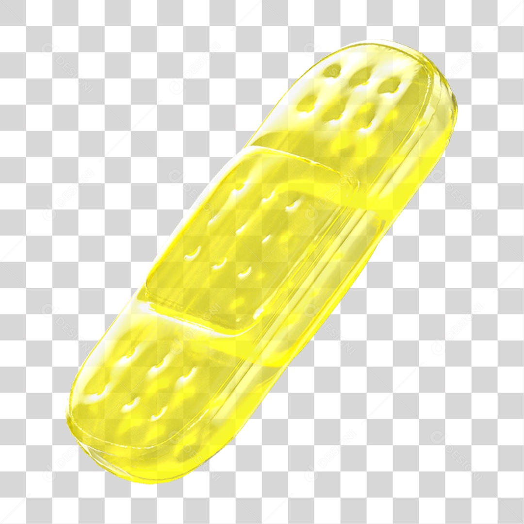 Ícone 3D Curativo PNG Transparente