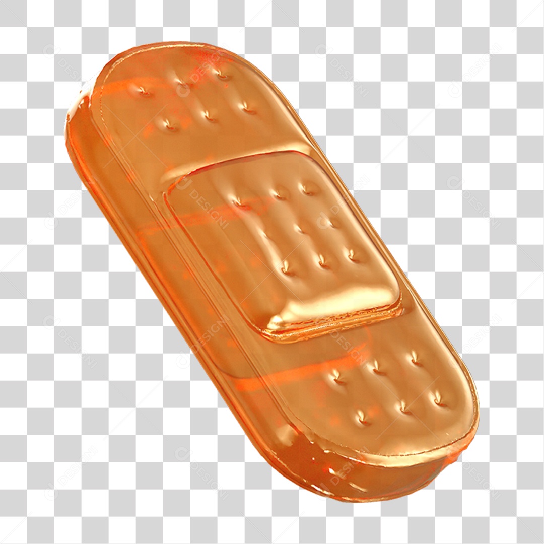 Ícone 3D Curativo PNG Transparente