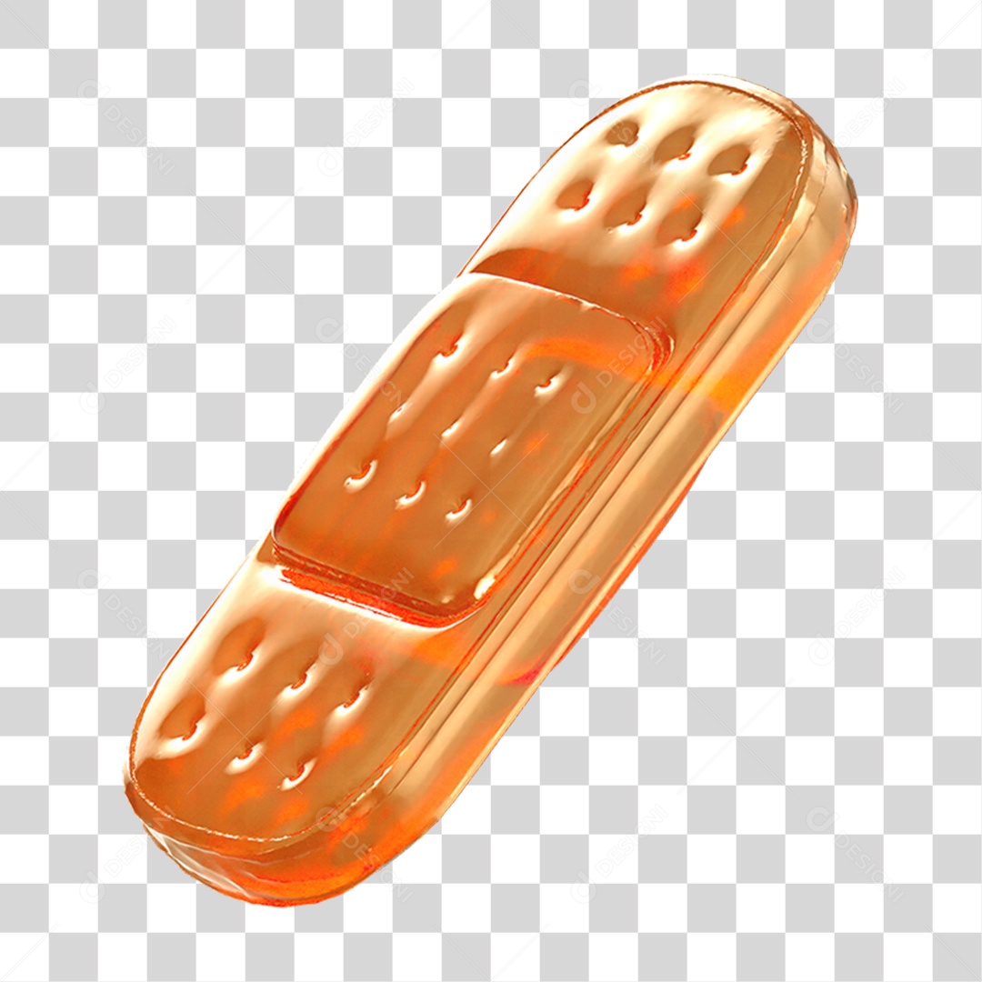 Ícone 3D Curativo PNG Transparente