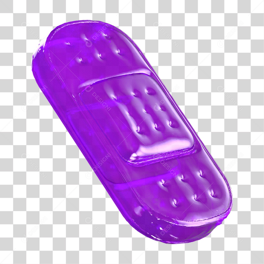 Ícone 3D Curativo PNG Transparente