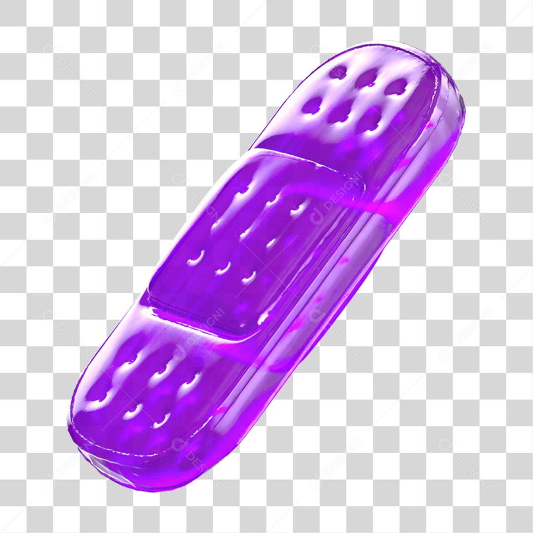 Ícone 3D Curativo PNG Transparente