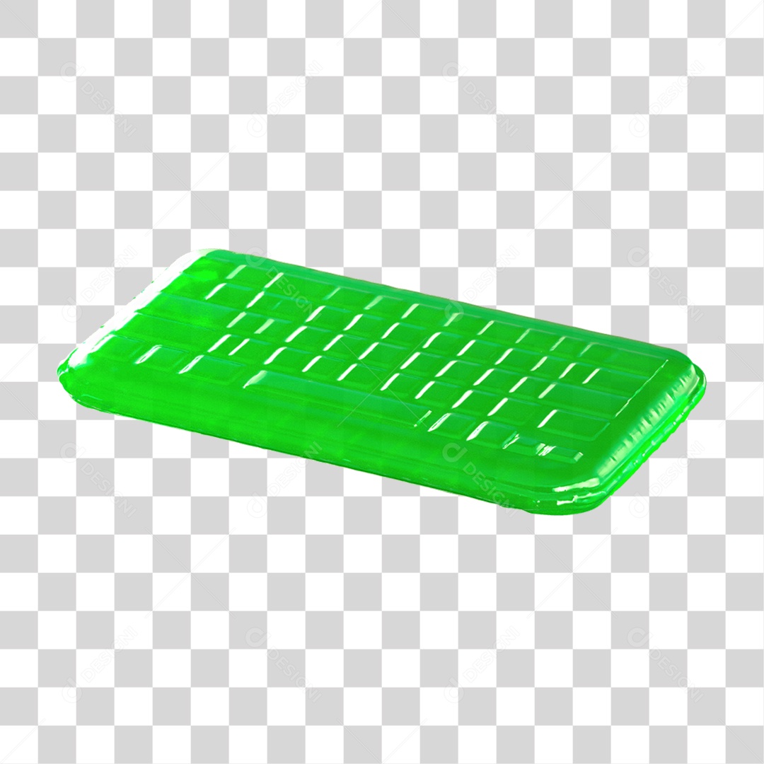 Ícone 3D Teclado PNG Transparente