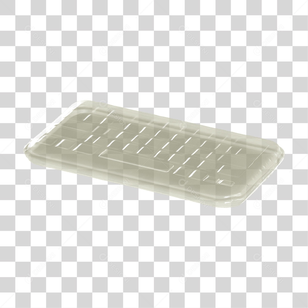 Ícone 3D Teclado PNG Transparente