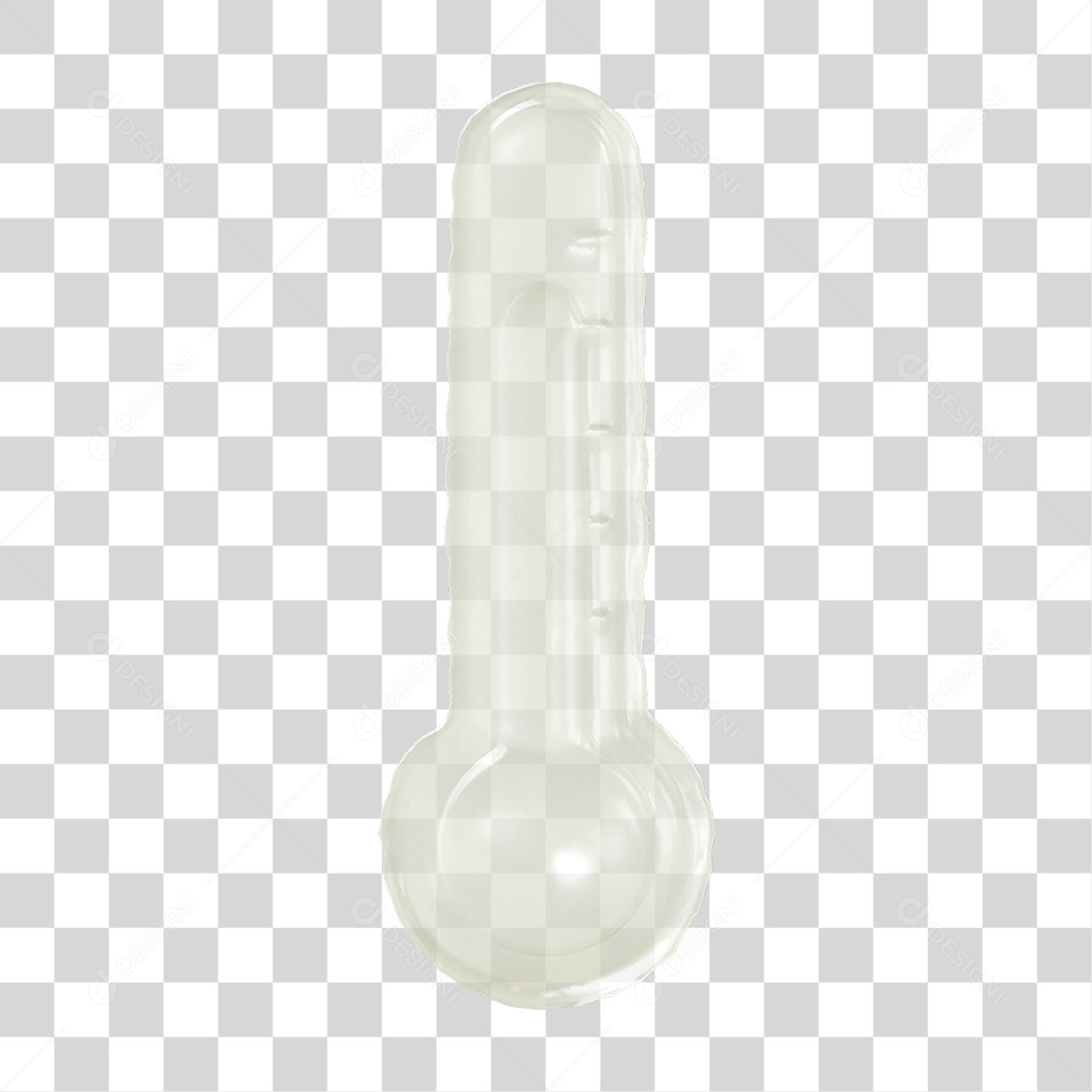 Ícone 3D Termômetro Medidor PNG Transparente