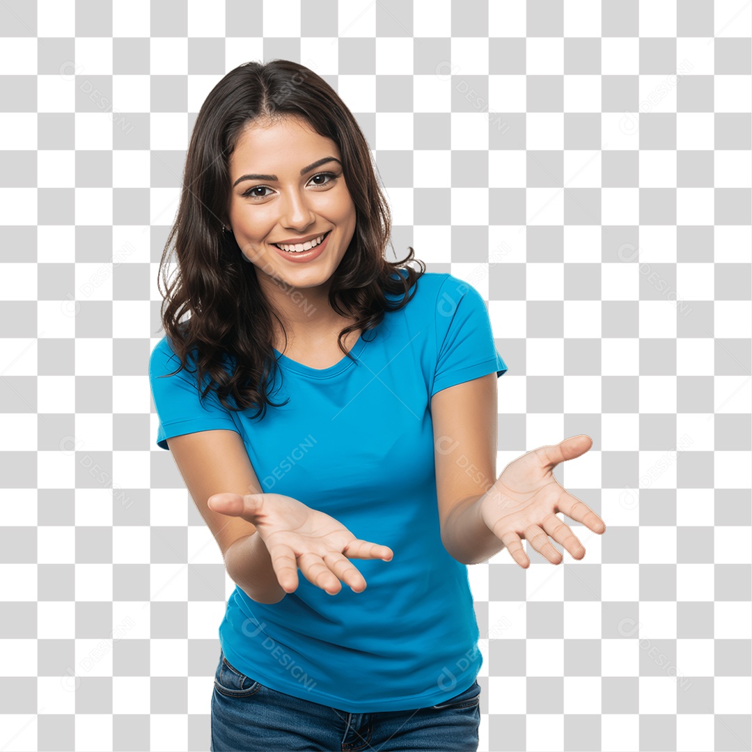 Pessoa Mulher Gestos Modelo PNG Transparente