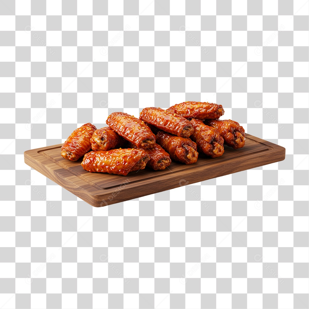Porção de Frango Frito PNG Transparente