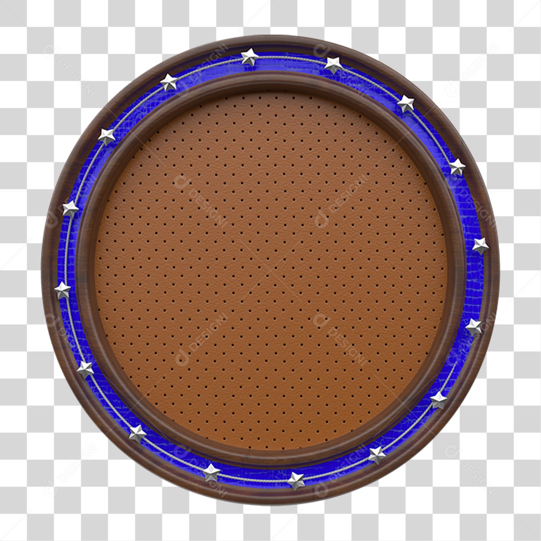 Placa Redonda PNG Transparente