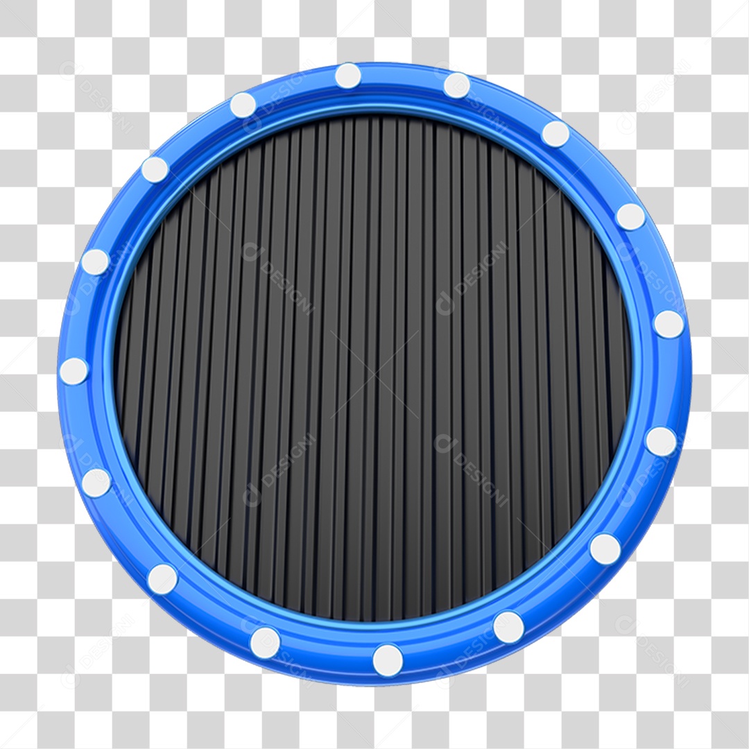 Placa Redonda PNG Transparente