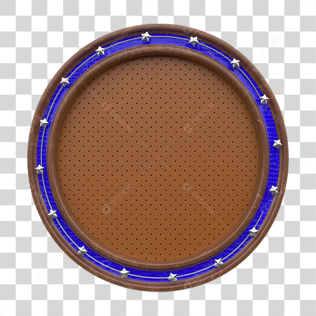 Placa Redonda PNG Transparente