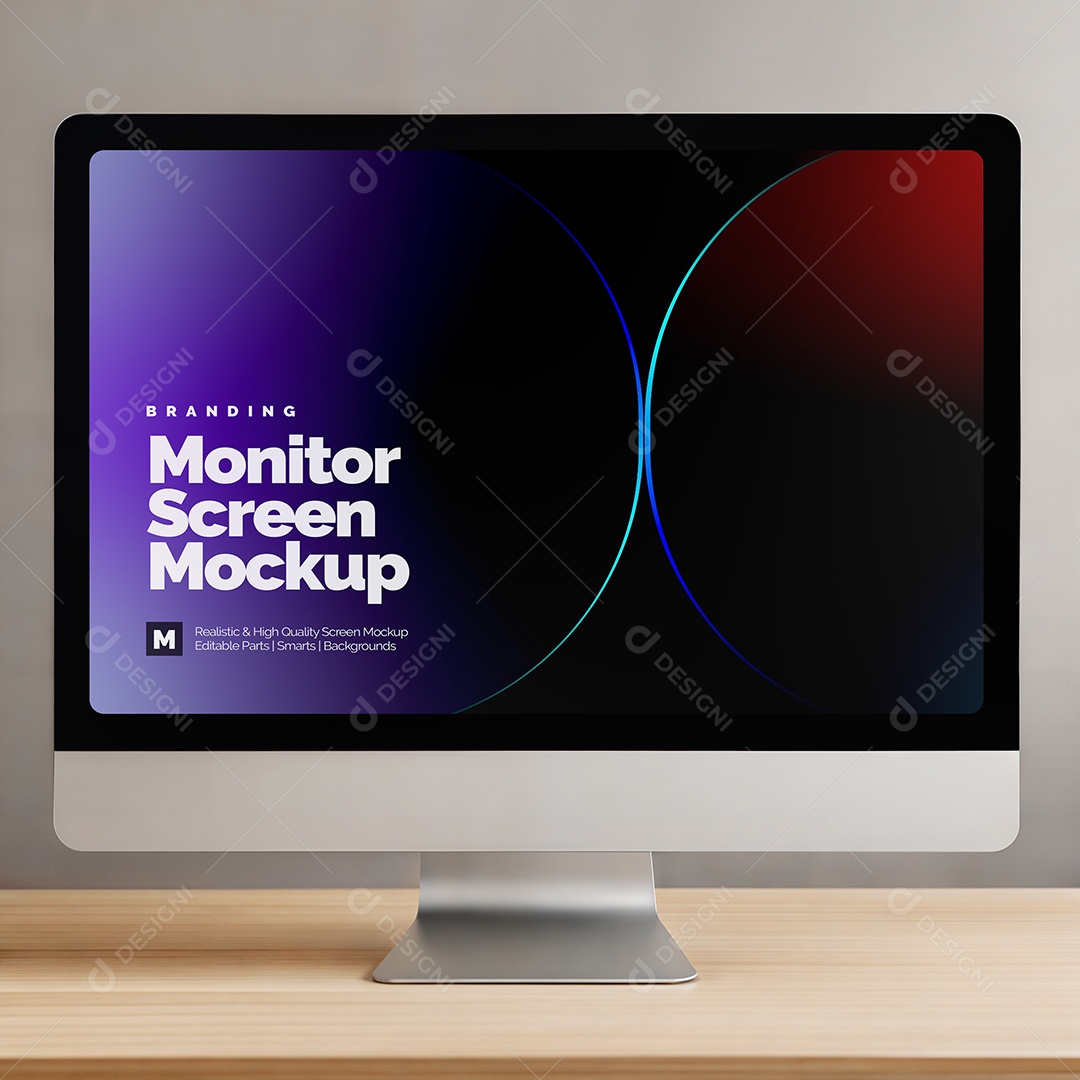Mockup de Computador PSD Editável