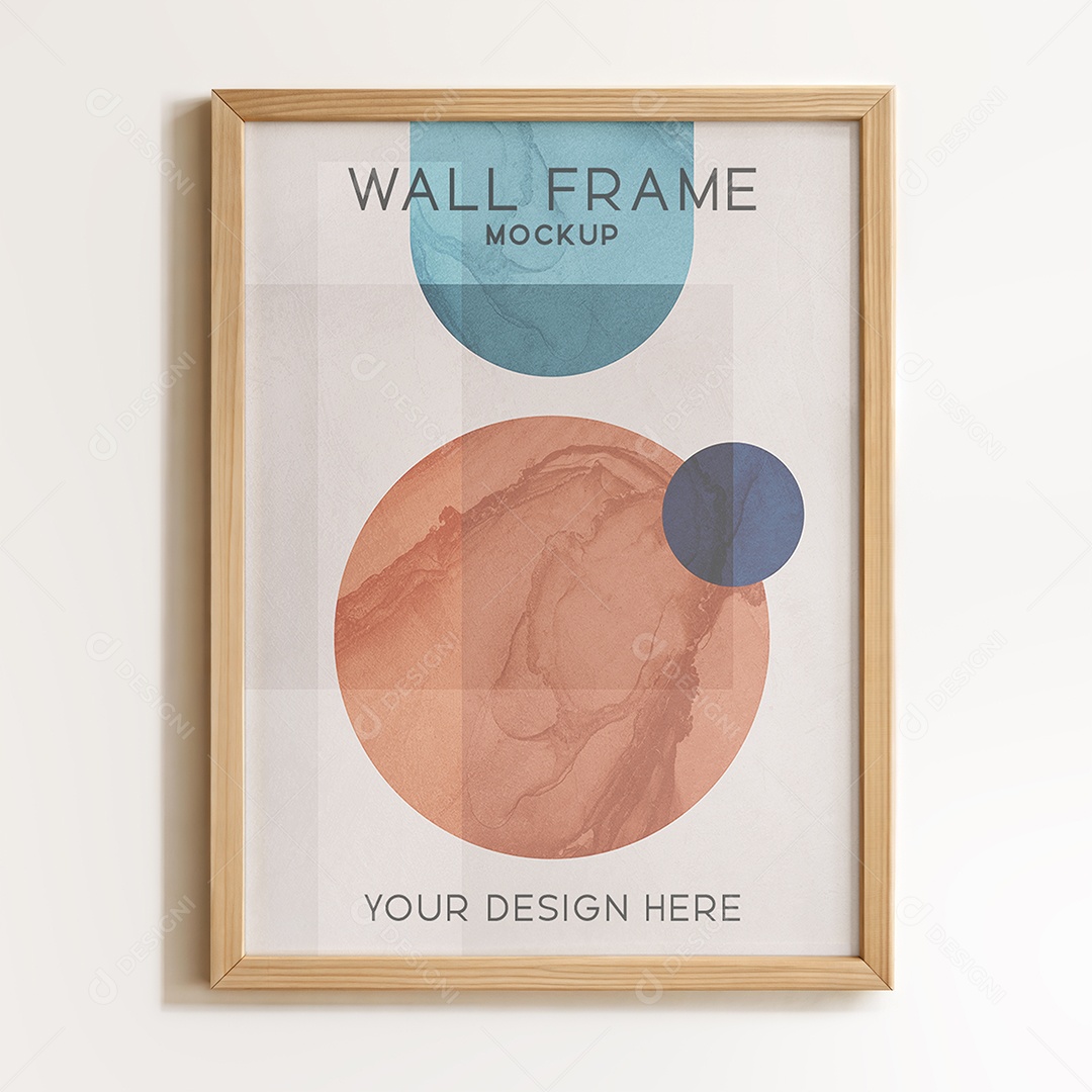 Mockup Galeria de Arte PSD Editável