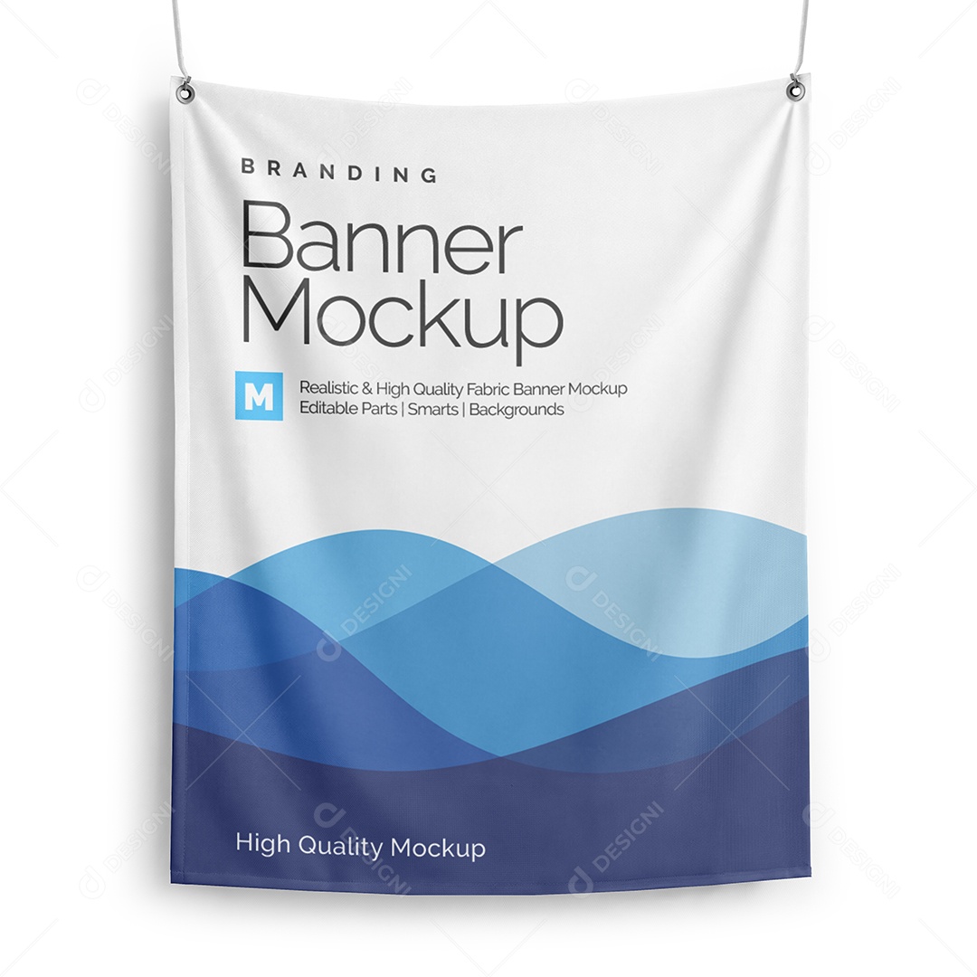 Banner Retrátil Mockup PSD Editável