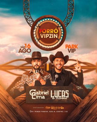 Flyer Forró Vipzin Social Media PSD Editável