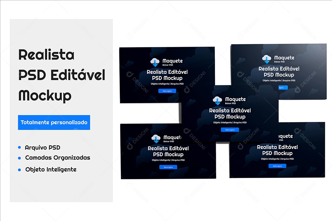 Mockup Papel Timbrado e Identidade Visual na Prancheta PSD Editável