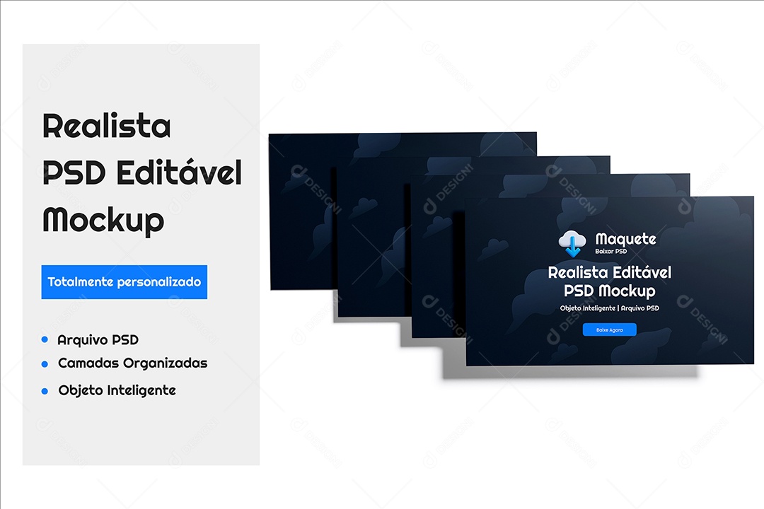 Mockup Papel Timbrado e Identidade Visual na Prancheta PSD Editável