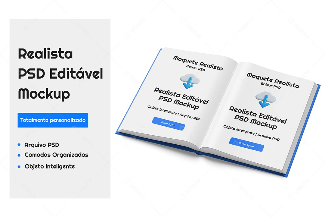 Mockup De Livros Calça PSD Editável