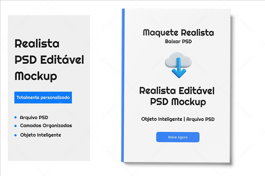Mockup De Livros Calça PSD Editável