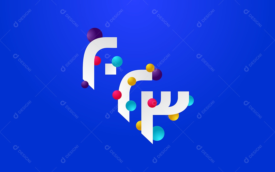 Logotipo 2023 Feliz Ano Novo Ilustração Vetor EPS