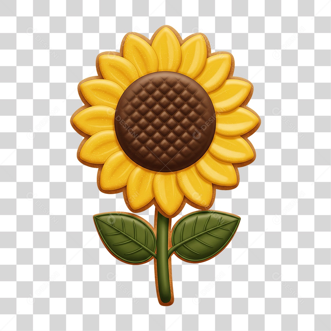 Flor Girassol PNG Transparente