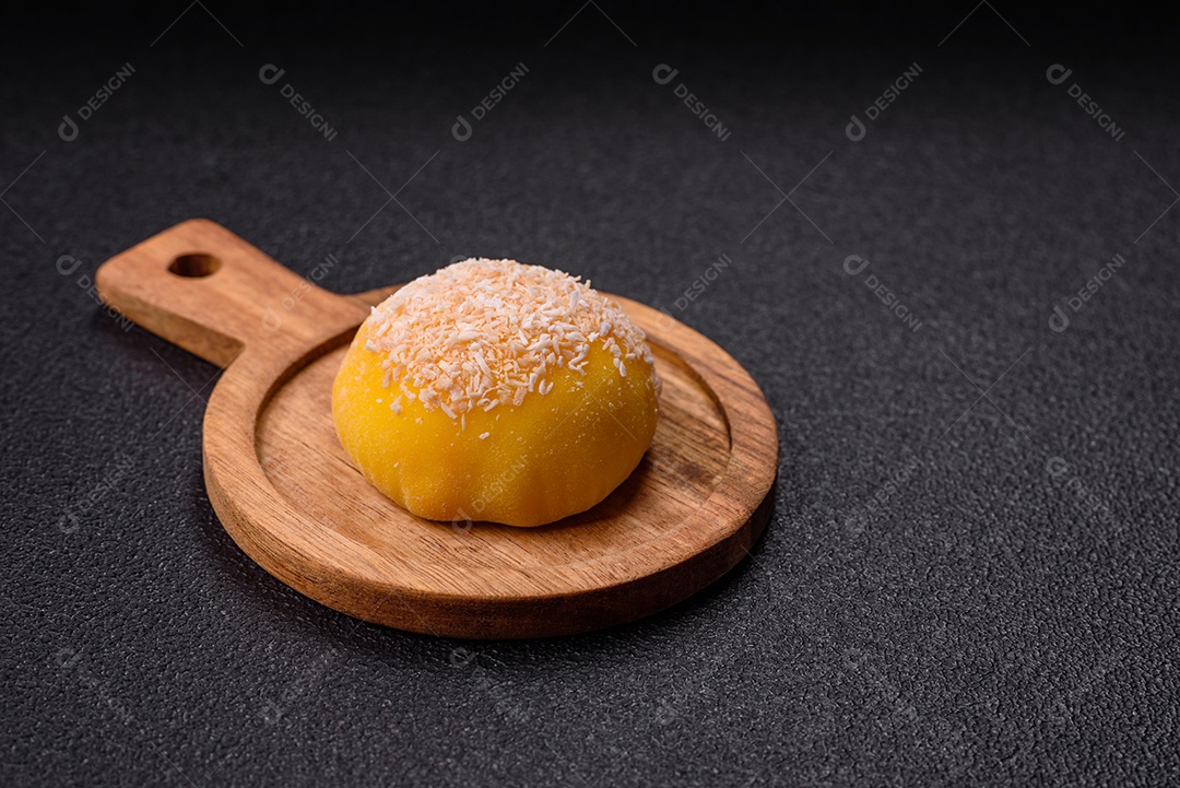 Retrato de bolinhos de arroz saborosos