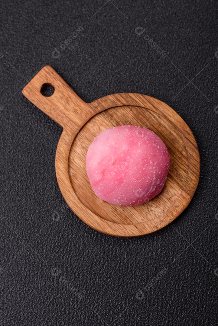 Retrato de bolinhos de arroz saborosos