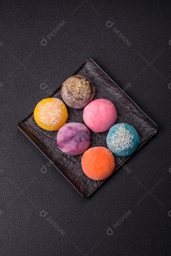 Retrato de bolinhos de arroz saborosos