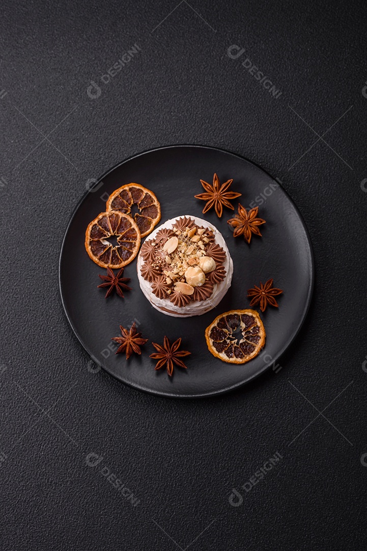 Imagem mostra uma sobremesa individual