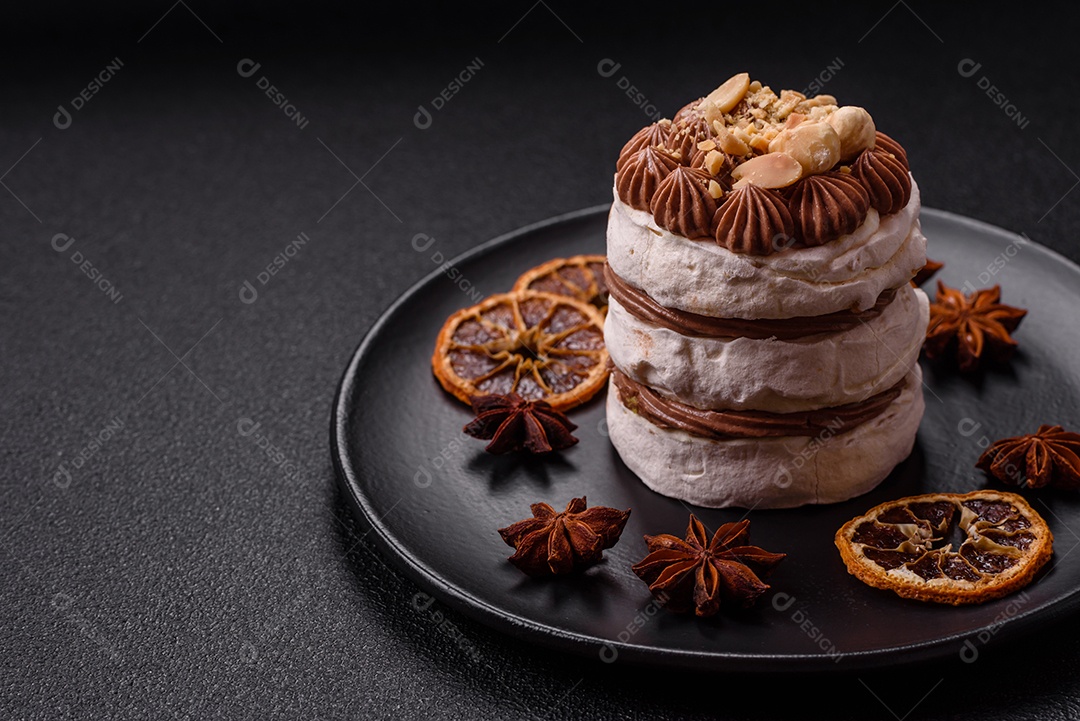 Imagem mostra uma sobremesa individual